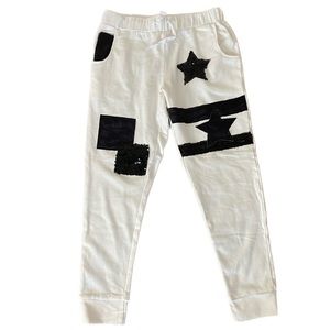 Venus Lounge Joggers with black Sequins and Camo details